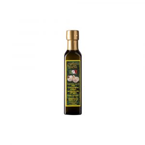Olio extra vergine di oliva aromatizzato all'aglio 250 ml